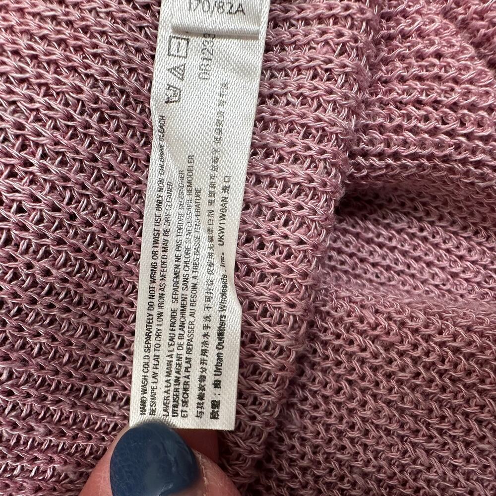 NEW Free People Beach Check It Out Sweater Pants in Floral Dust Combo Lg Comfort - Picture 13 of 16